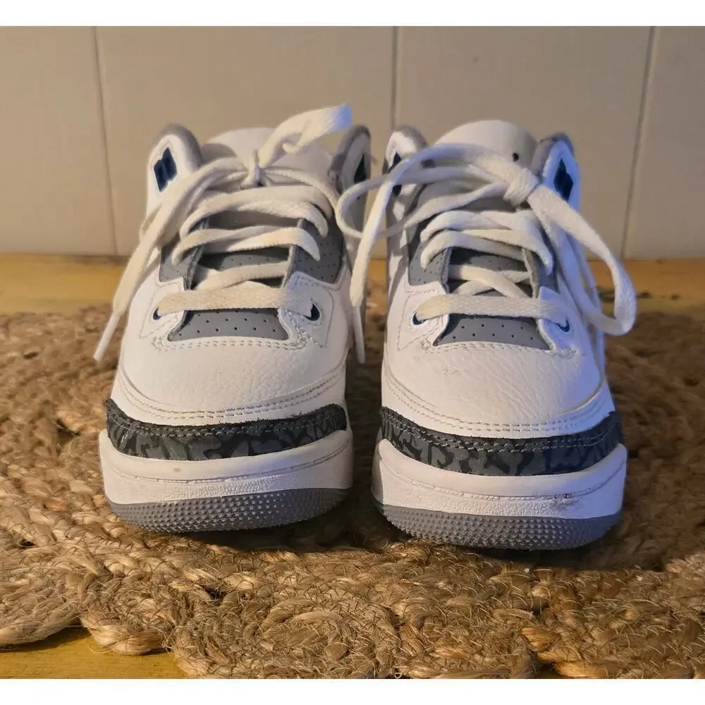 Little Kids Jordan 3 Retro High Tops Sneakers Size US 11C